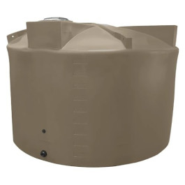 5000 Gallon Mocha Rainwater Collection Tank