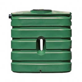 130 Gallon Green Slimline Rainwater Storage Tank