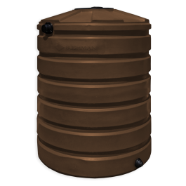 420 Gallon Dark Brown Vertical Water Storage Tank