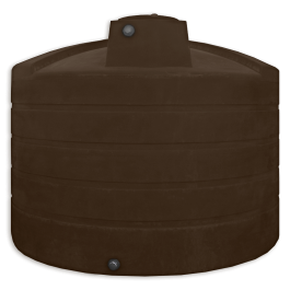 5050 Gallon Dark Brown Vertical Water Storage Tank