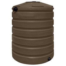 330 Gallon Dark Brown Rainwater Collection Storage Tank