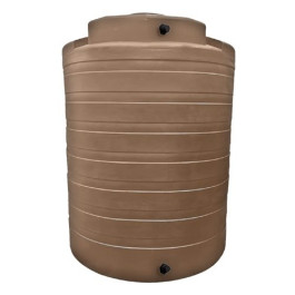 4050 Gallon Mocha Rainwater Collection Storage Tank