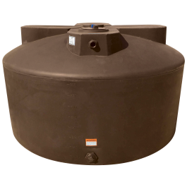 1075 Gallon Dark Brown Vertical Water Storage Tank