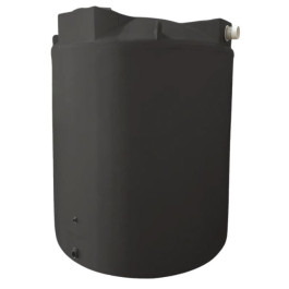 3000 Gallon Black Rainwater Collection Storage Tank