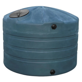 730 Gallon Green Vertical Water Storage Tank
