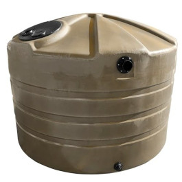 730 Gallon Mocha Rainwater Collection Storage Tank