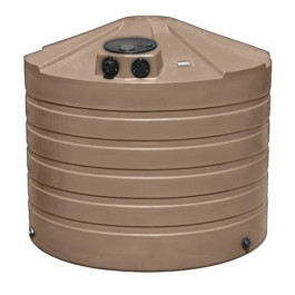 1320 Gallon Mocha Rainwater Collection Storage Tank