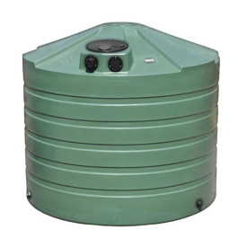 1320 Gallon Green Rainwater Collection Storage Tank