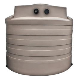 2650 Gallon Mocha Rainwater Collection Storage Tank
