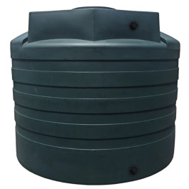 3100 Gallon Green Vertical Water Storage Tank