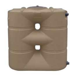 265 Gallon Mocha Slimline Water Storage Tank