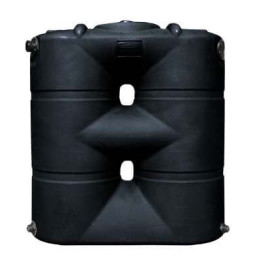 265 Gallon Black Slimline Rainwater Storage Tank