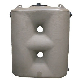 265 Gallon Mocha Slimline Rainwater Storage Tank