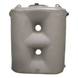 265 Gallon Forest Green Slimline Rainwater Storage Tank