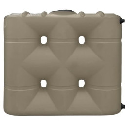 530 Gallon Mocha Slimline Water Storage Tank
