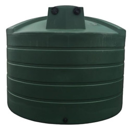 5050 Gallon Green Rainwater Collection Storage Tank