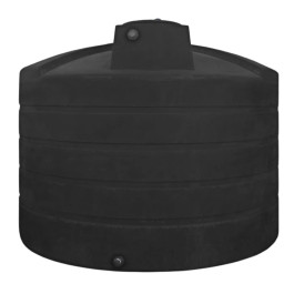 5050 Gallon Black Vertical Water Storage Tank