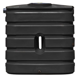 130 Gallon Black Slimline Rainwater Storage Tank