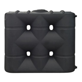 530 Gallon Black Slimline Water Storage Tank