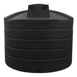 5050 Gallon Black Rainwater Collection Storage Tank