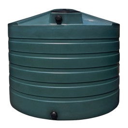 1320 Gallon Green Vertical Water Storage Tank