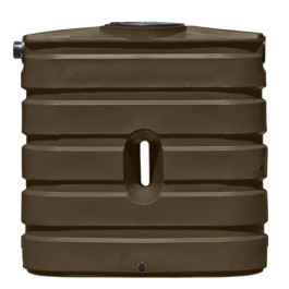 130 Gallon Brown Slimline Rainwater Storage Tank