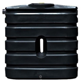130 Gallon Black Slimline Water Storage Tank