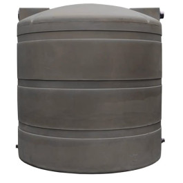 865 Gallon Dark Brown Rainwater Collection Storage Tank