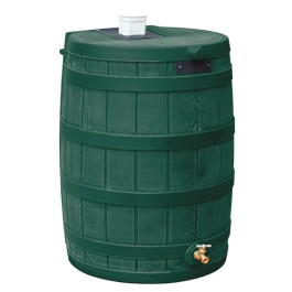 40 Gallon Green Rain Wizard Rain Barrel