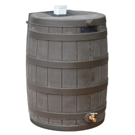 40 Gallon Oak Rain Wizard Rain Barrel