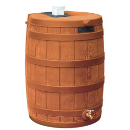 40 Gallon Terra Cotta Rain Wizard Rain Barrel