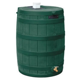 50 Gallon Green Rain Wizard Rain Barrel