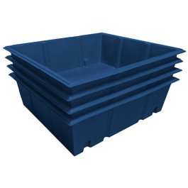 200 Gallon Heavy Duty Rectangular Open Top Tank