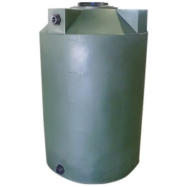 500 Gallon Dark Green Heavy Duty Vertical Storage Tank