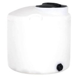 165 Gallon White Vertical Water Storage Tank