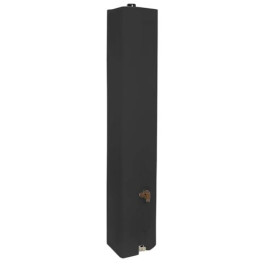 30 Gallon Black Emergency Water Corner Tank