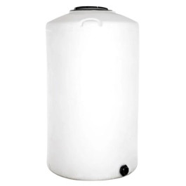 300 Gallon White Vertical Water Storage Tank