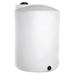 500 Gallon White Vertical Water Storage Tank