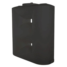 500 Gallon Black Slimline Water Storage Tank