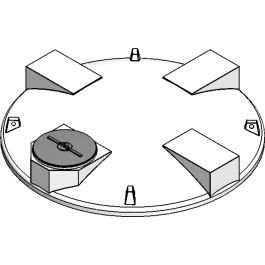102" Open Top Tank Lid
