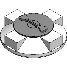 30" Open Top Tank Lid