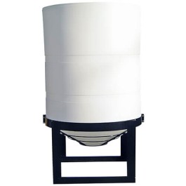 450 Gallon Cylindrical Cone Bottom Tank