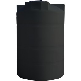 1025 Gallon Black Vertical Water Storage Tank