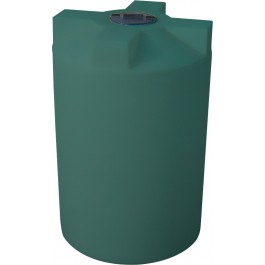 250 Gallon Green Vertical Water Storage Tank