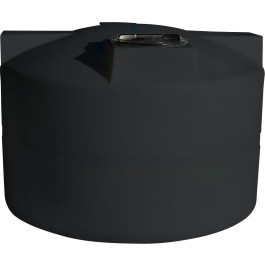 750 Gallon Black Vertical Water Storage Tank