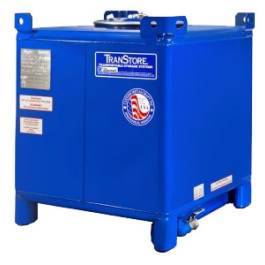 180 Gallon 304 Carbon Steel IBC Tote Tank