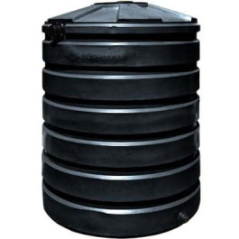 420 Gallon Black Vertical Water Storage Tank