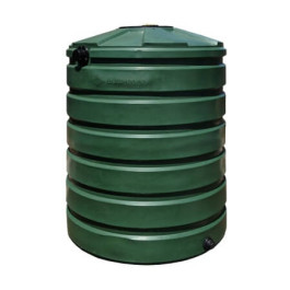 420 Gallon Green Vertical Water Storage Tank