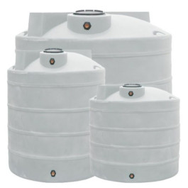 65 Gallon Vertical Water Storage Tank