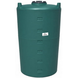 165 Gallon Dark Green Vertical Water Storage Tank